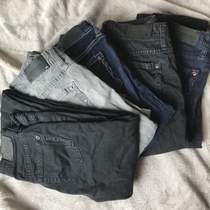 5 PAIRS OF GENETIC DENIM “the Shane”